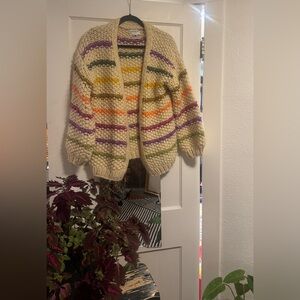 FRNCH Multicolor Striped Sweater
